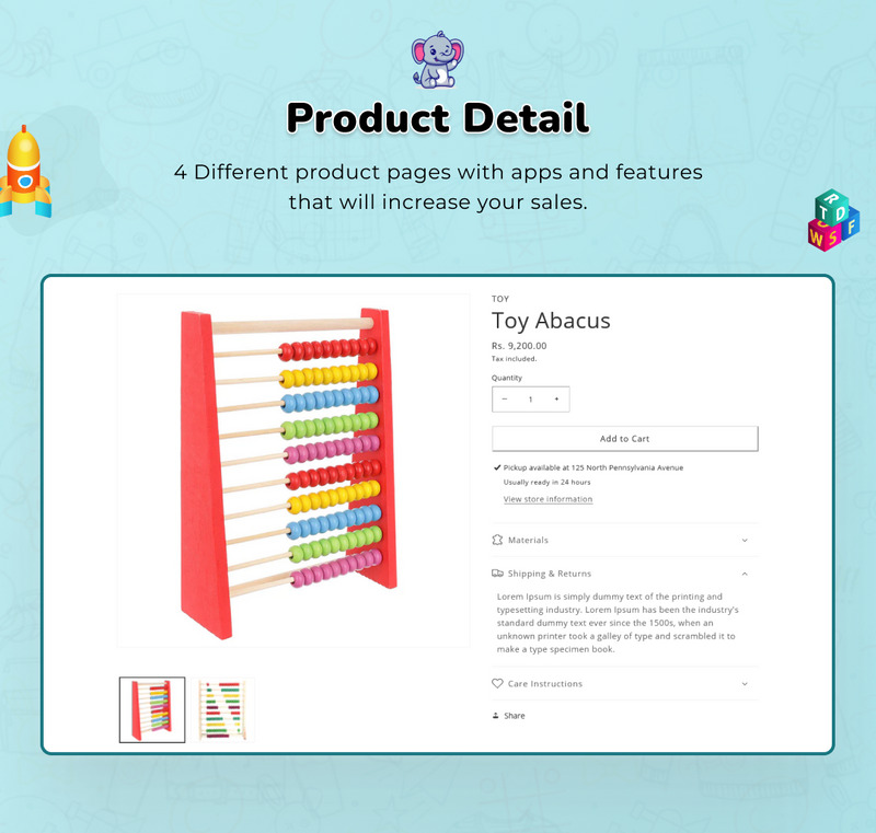 Kids Zone - Mega Toys and Fashion Shopify 2.0 Premium 响应式主题