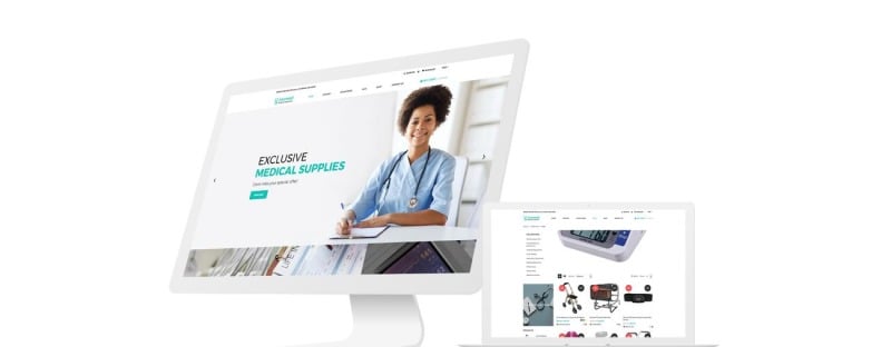 -清除医疗设备在线商店Shopify主题 #73420