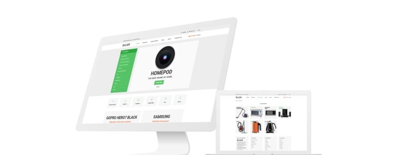 Ellux-电子商店Shopify主题 #73735