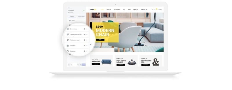 Furnico-家具店Shopify主题 #73808