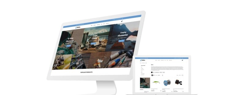 FishBox-诱人的钓鱼和狩猎商店Shopify主题 #74087