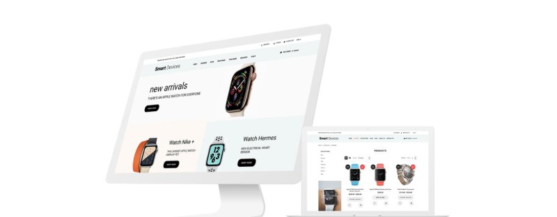 智能设备-Smartwatches和Trackers Shopify主题