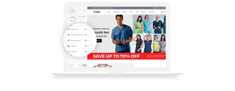 Unifo-统一商店Shopify主题 #74312