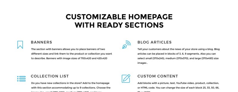 清新外观-隐形眼镜店Shopify主题 #74340