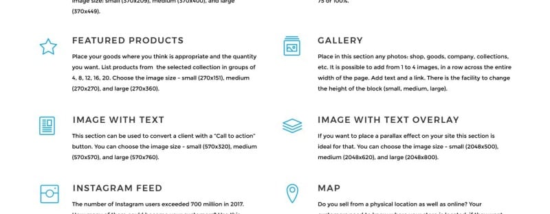 清新外观-隐形眼镜店Shopify主题 #74340