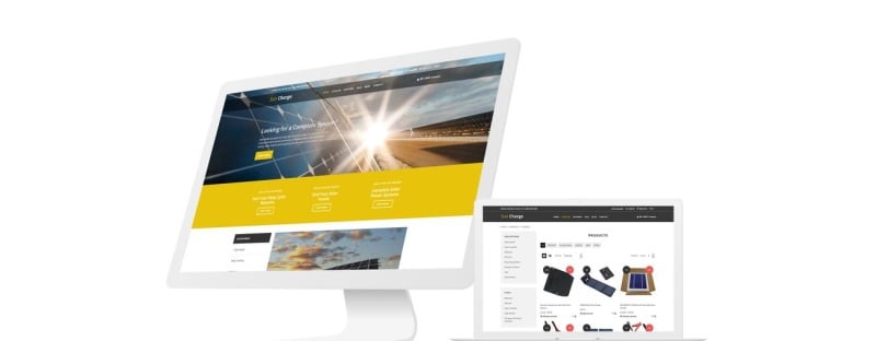 Sun Charge-工业多语言未来派Shopify主题 #76187