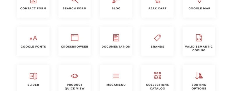 镜架-眼镜店清洁Shopify主题 #76912