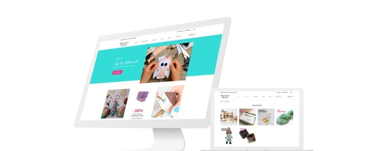 用爱制造-爱好和手工艺品创意Shopify主题 #76939