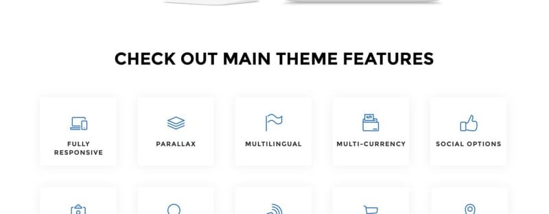 HostGo-电子产品和小工具清洁Shopify主题 #76976