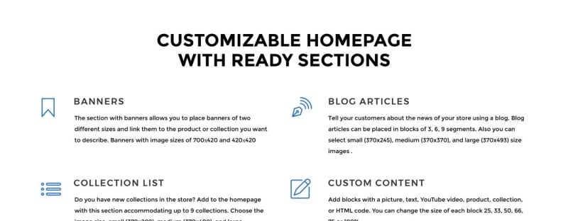 HostGo-电子产品和小工具清洁Shopify主题 #76976