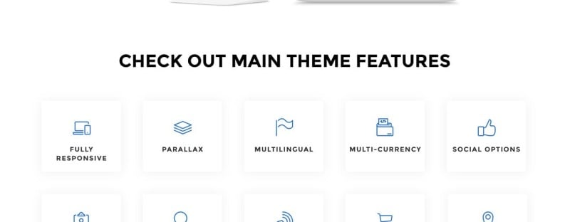 统一区域-多页清洁Shopify主题 #77269