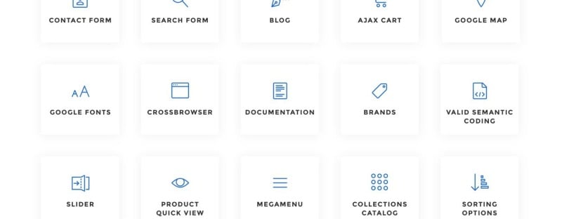 统一区域-多页清洁Shopify主题 #77269