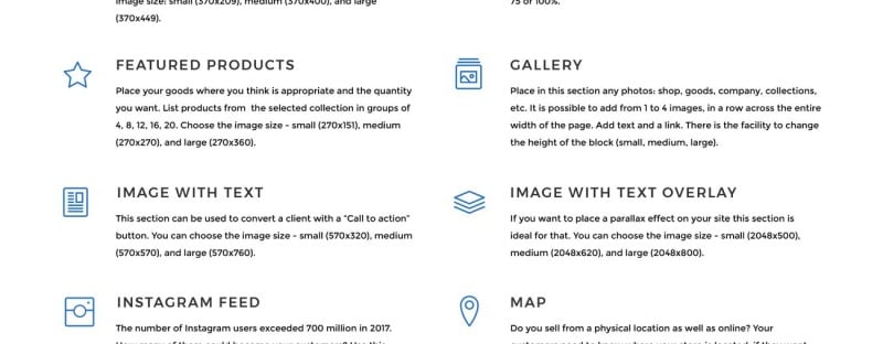 统一区域-多页清洁Shopify主题 #77269