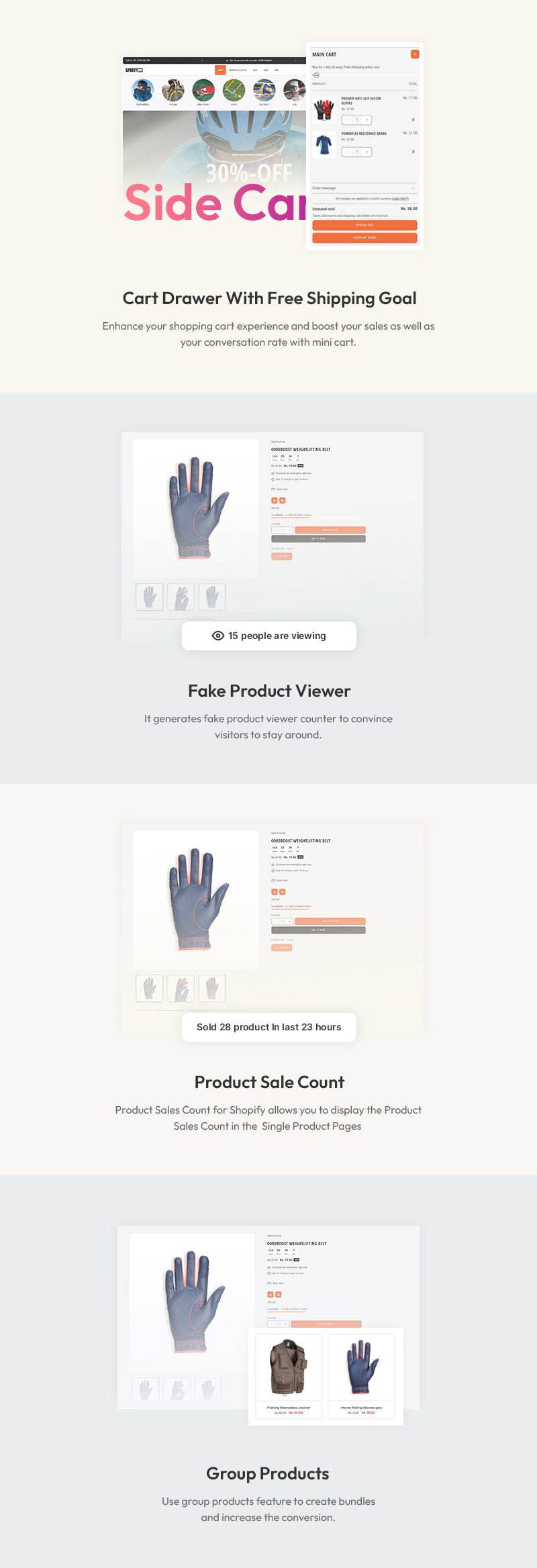 Sportyrun - 运动服装和健身器材多用途 Shopify 2.0 响应式主题