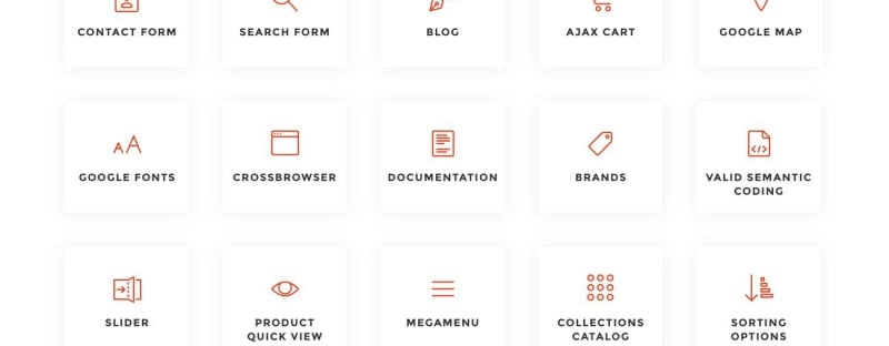 美味商店-食品和餐厅清洁Shopify主题 #77512