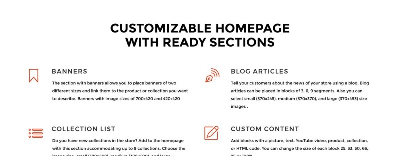 美味商店-食品和餐厅清洁Shopify主题 #77512