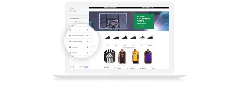 Basketmania-篮球多页清洁Shopify主题 #77629