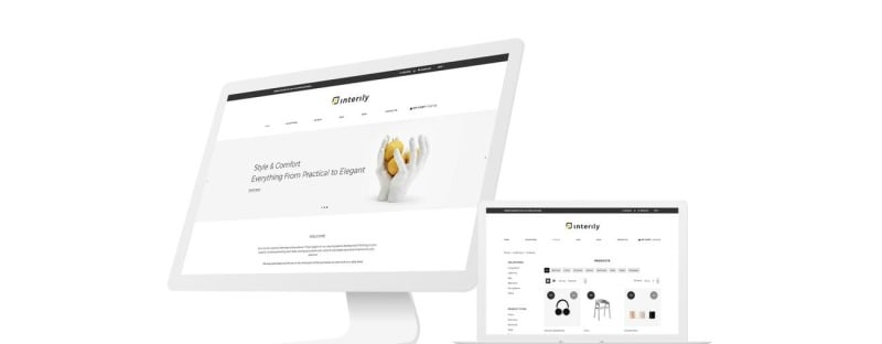 Interily-室内和家具典雅的多页Shopify主题 #77800