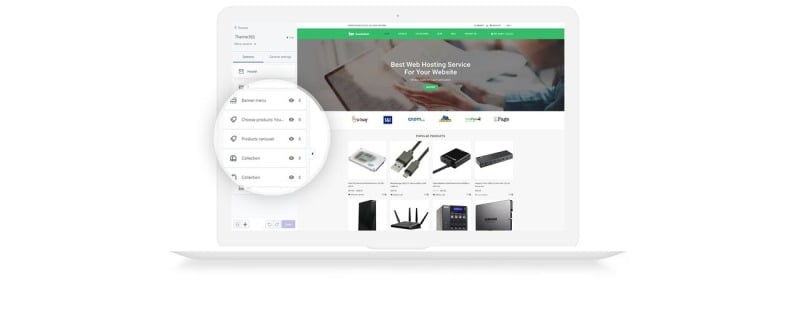 Crocko Host-托管电子商务Clean Shopify主题 #79420