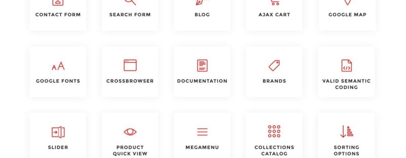 红太阳-杂货店清洁Shopify主题 #79861