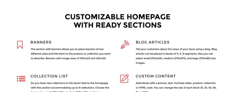 红太阳-杂货店清洁Shopify主题 #79861