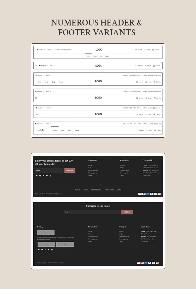 Glisten - 现代珠宝店 Shopify 2.0 响应式主题 #344053
