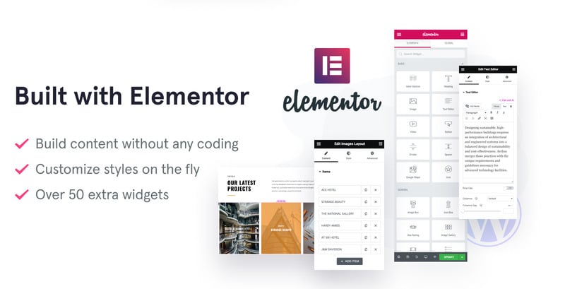 Worky - 建筑局多功能现代 WordPress Elementor 主题