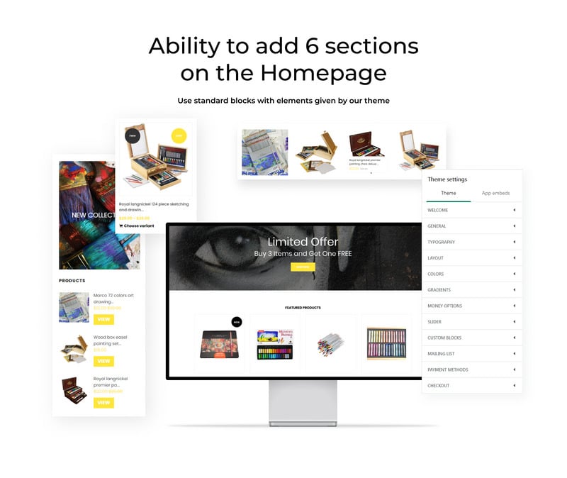 Artiforia-Art Store Shopify主题 #73723