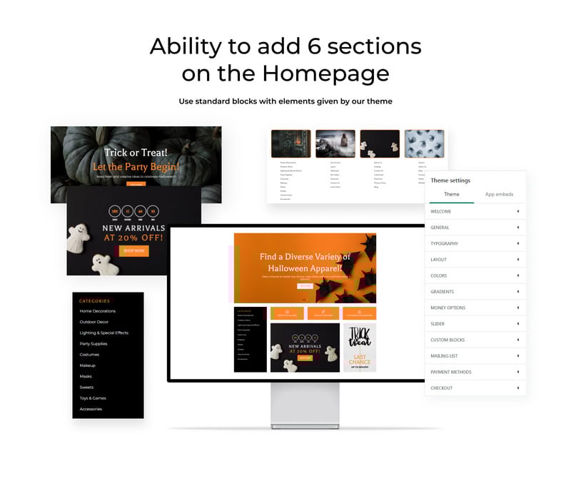 Bogey Shop - 优雅派对用品在线商店 Shopify 主题 #71816