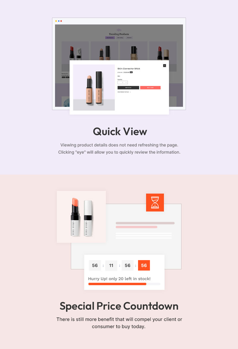 Luxskin - 美容、化妆品和护肤品多用途 Shopify 2.0 响应式主题