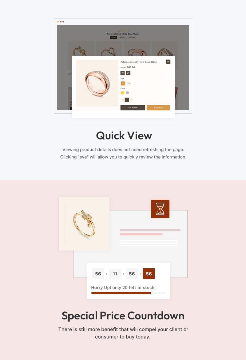 Skystone - 现代珠宝店 Shopify 2.0 响应式主题 #388652