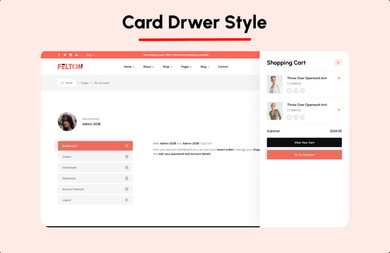 Felton - 时尚电子商务 Shopify 主题 #275810