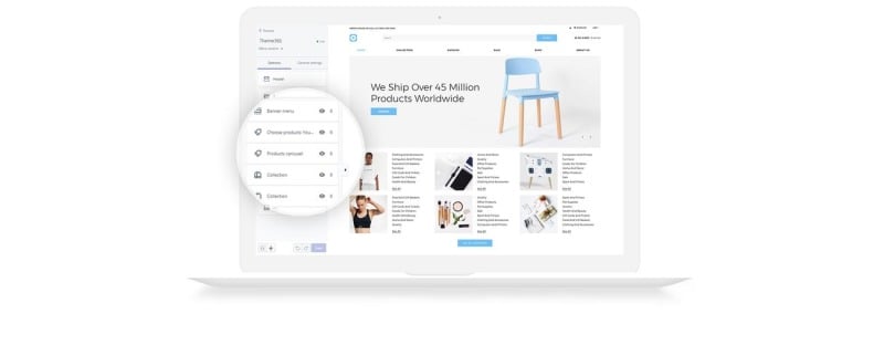 Shoprom-批发商店清洁Shopify主题 #81338