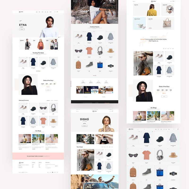 Athena Fashion-Multipurpose Sections Shopify 主题 2.0
