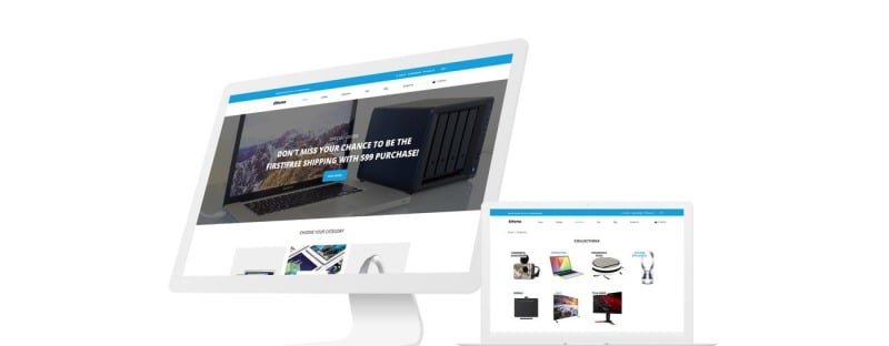 ElHome-电子商店清洁Shopify主题 #82578