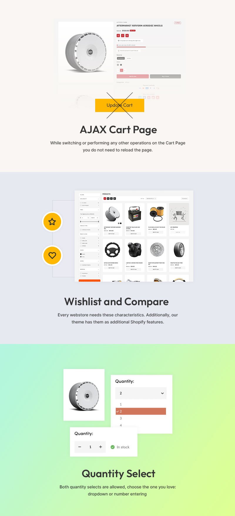 Autotech - 汽车及零配件大型商店多用途 Shopify 2.0 响应式主题