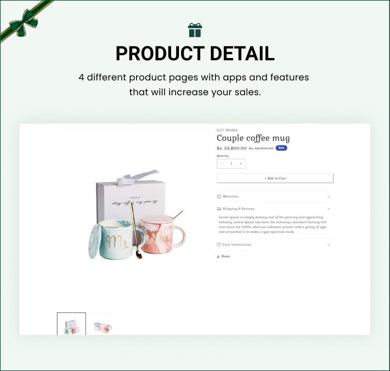 Giftoo - 超级礼品 Shopify 2.0 主题 #284627