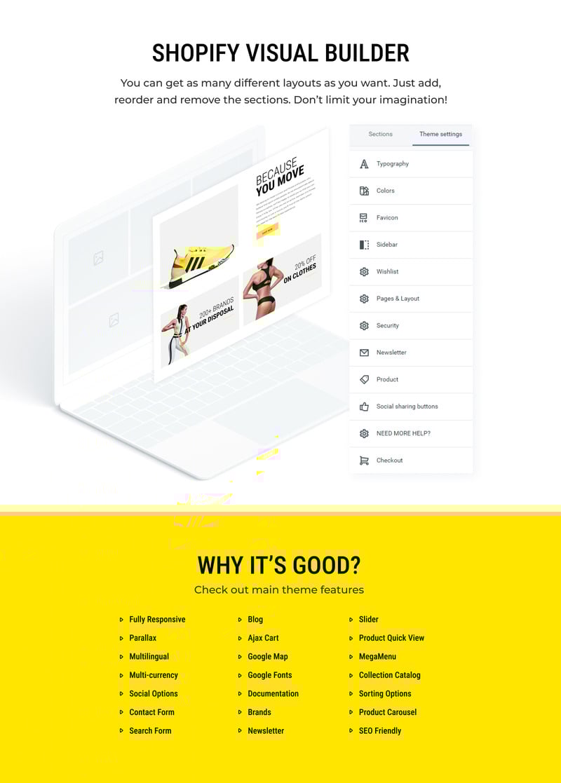 Fitrue-体育商店多页清洁Shopify主题 #81890