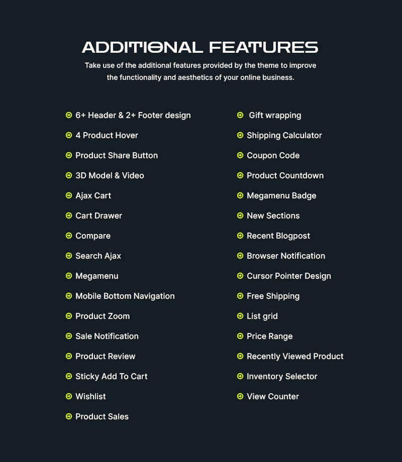Fitfinity - 健身器材和运动时尚商店 Shopify 2.0 响应式主题