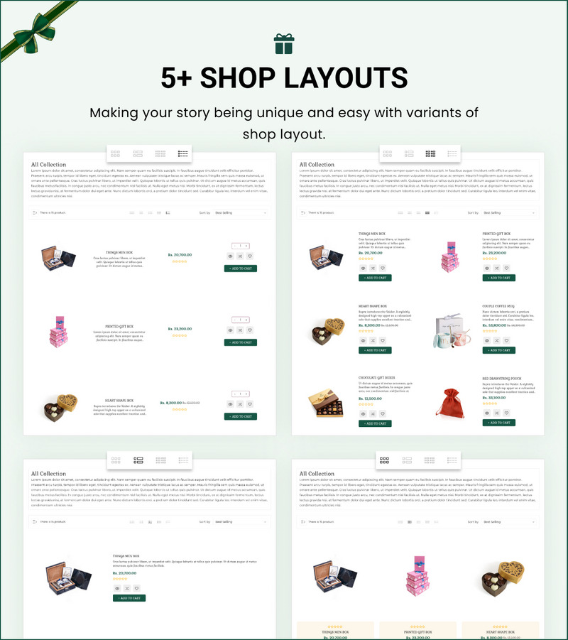 Giftoo - 超级礼品 Shopify 2.0 主题 #284627