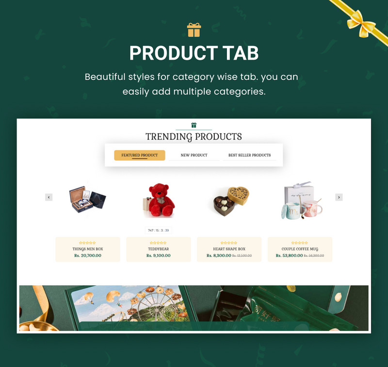 Giftoo - 超级礼品 Shopify 2.0 主题 #284627