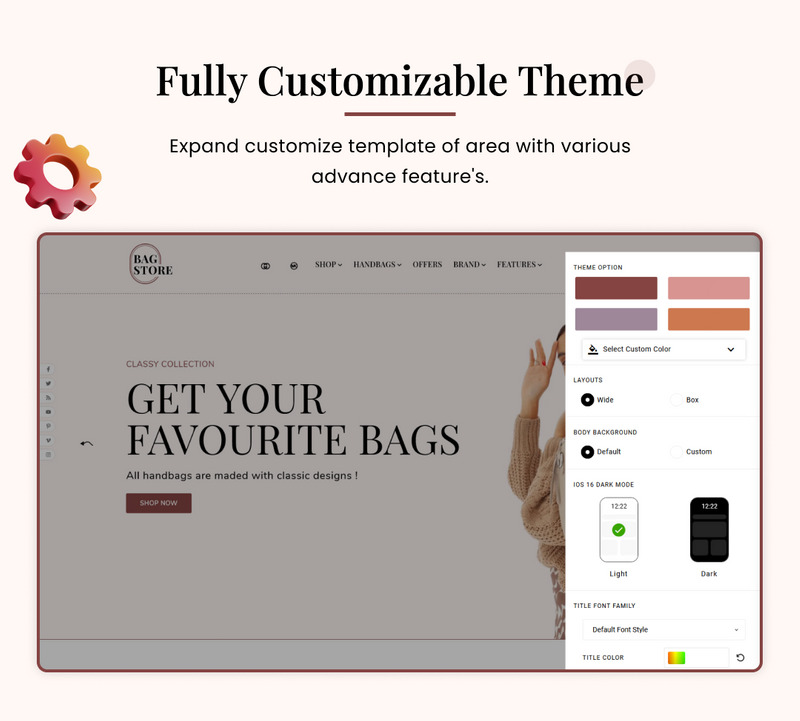 Bagstore - Mega Bag Super Shopify 2.0 主题