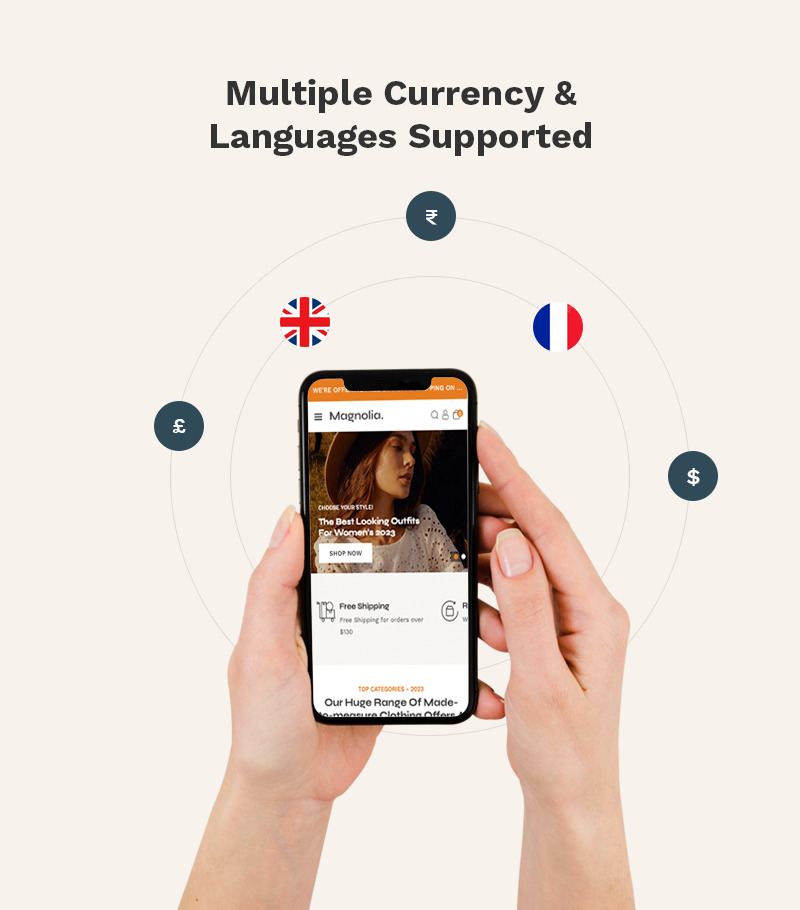 Magnolia - Fashion & Accessory 高级 Shopify 2.0 多用途响应式主题