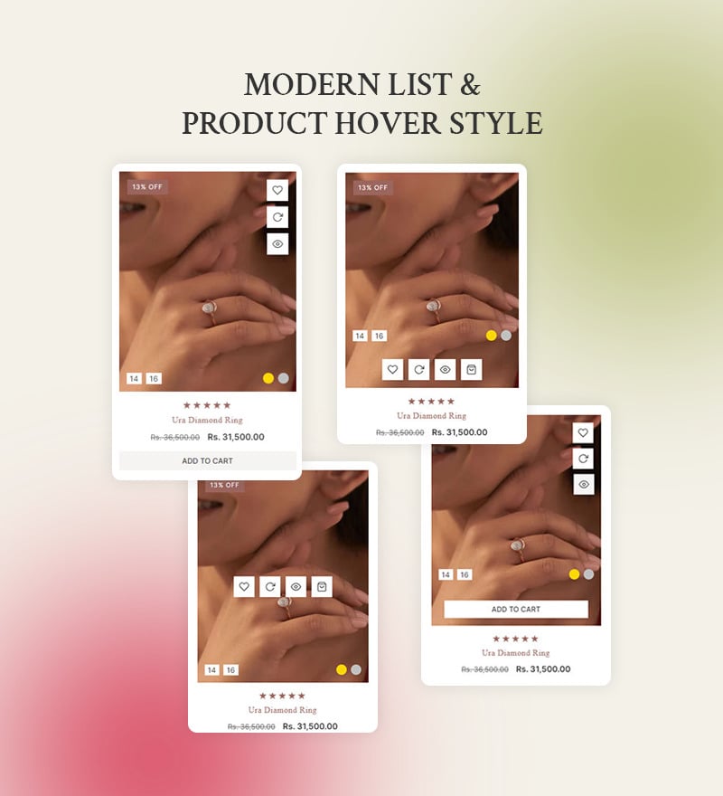 Glisten - 现代珠宝店 Shopify 2.0 响应式主题 #344053