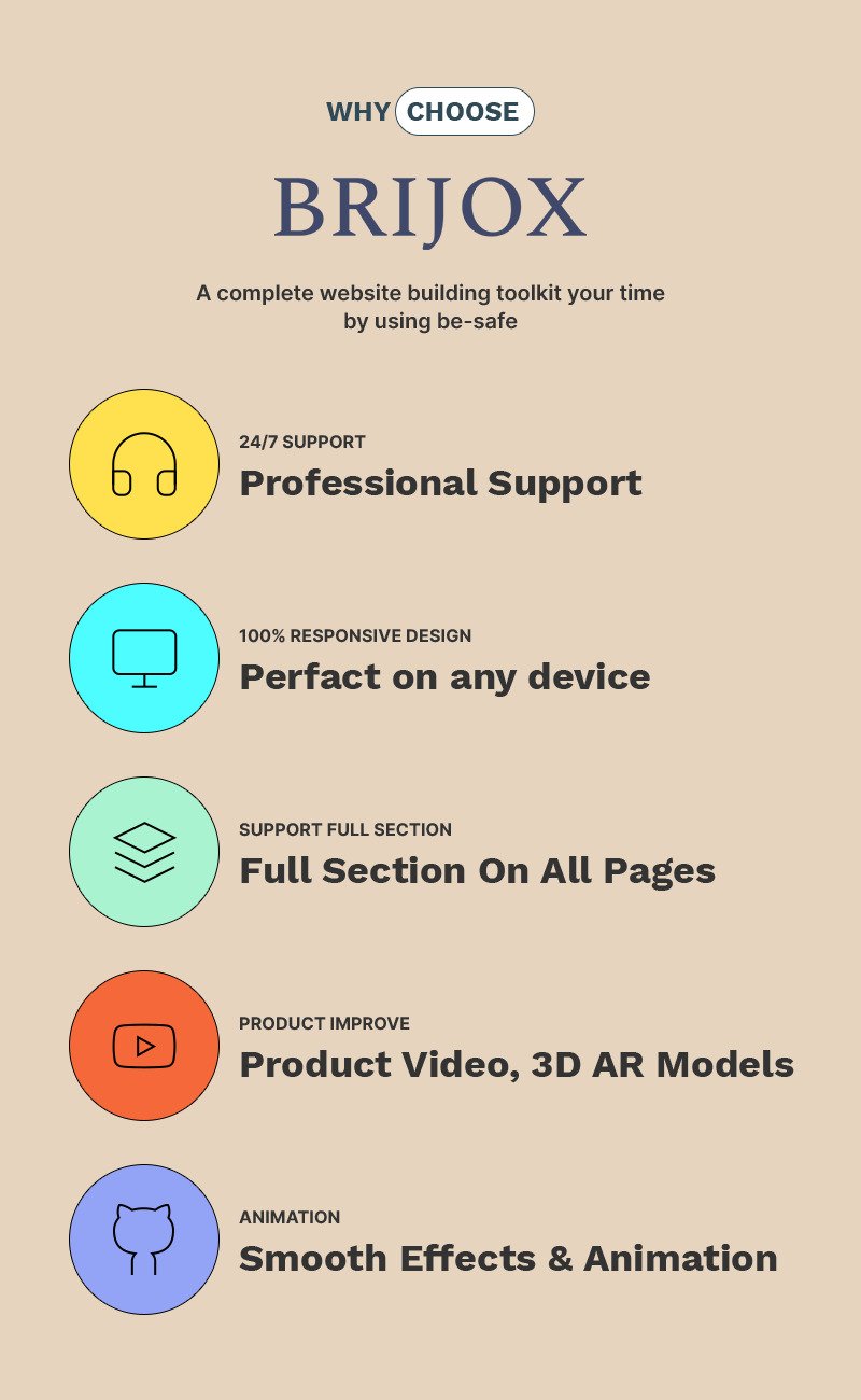 Brijox - 奢华珠宝和仿制品商店 Shopify 2.0 多功能响应式主题