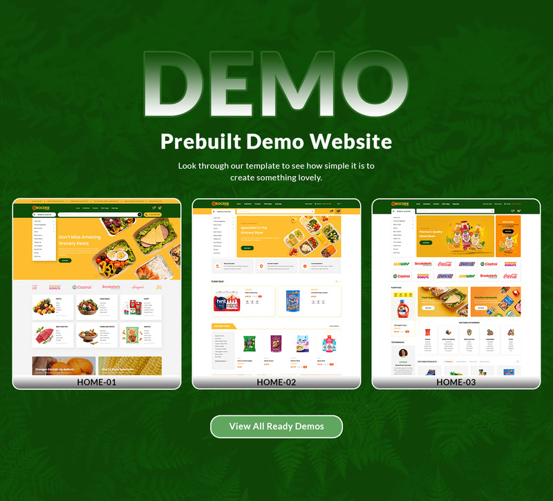 Grocerie Mart - 新鲜食品和杂货店 Shopify 主题 #433093