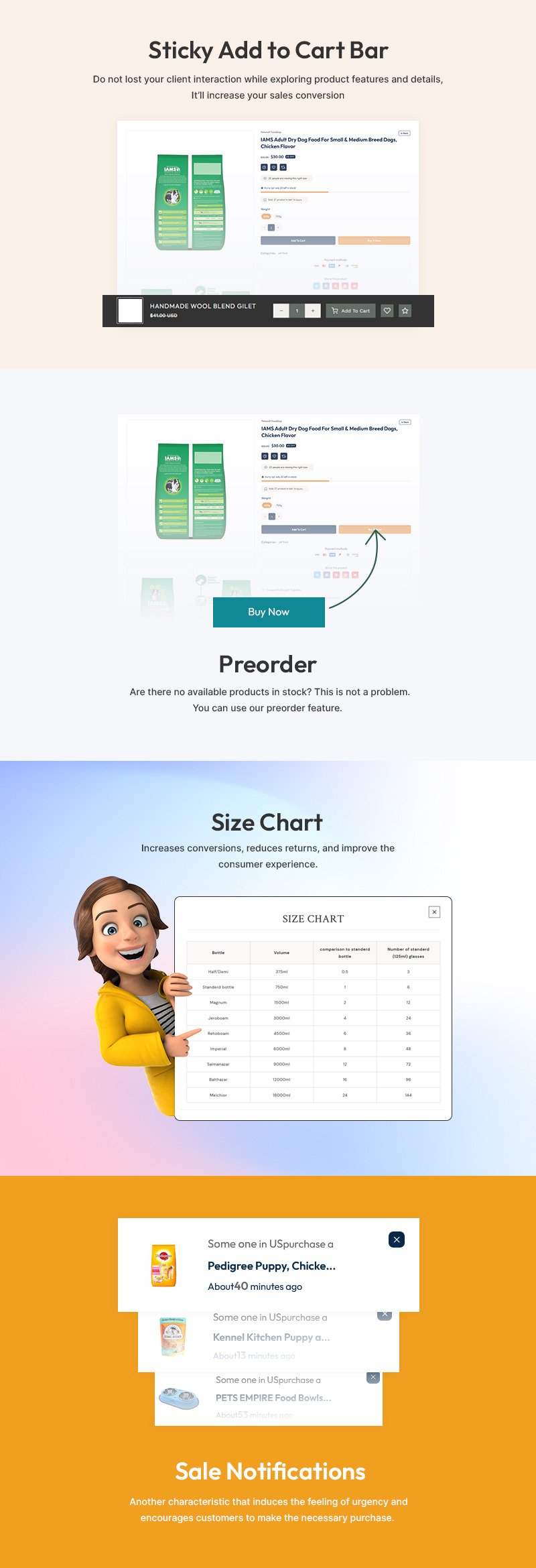 Kittypaw - 宠物食品和宠物营养品商店多用途 Shopify 2.0 响应式主题