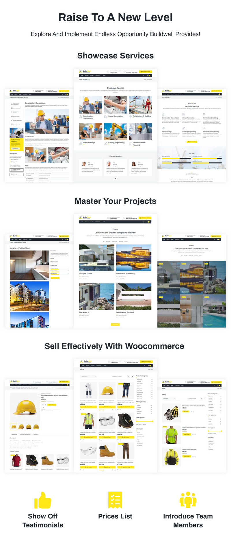 BuildWall - 建筑公司多用途 WordPress 主题 #53591