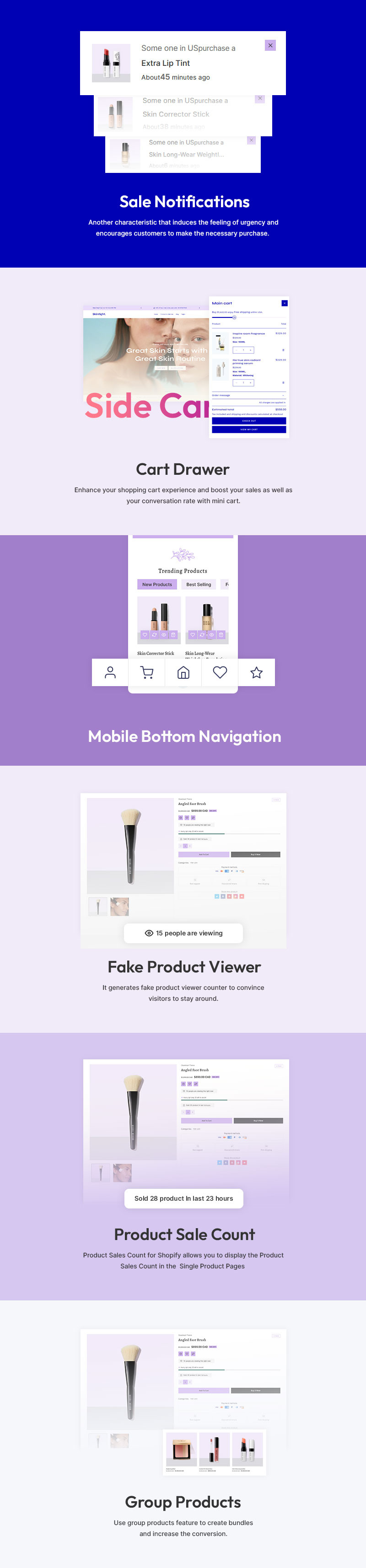 Skintight - 美容、化妆品和护肤品商店多用途 Shopify 2.0 响应式主题