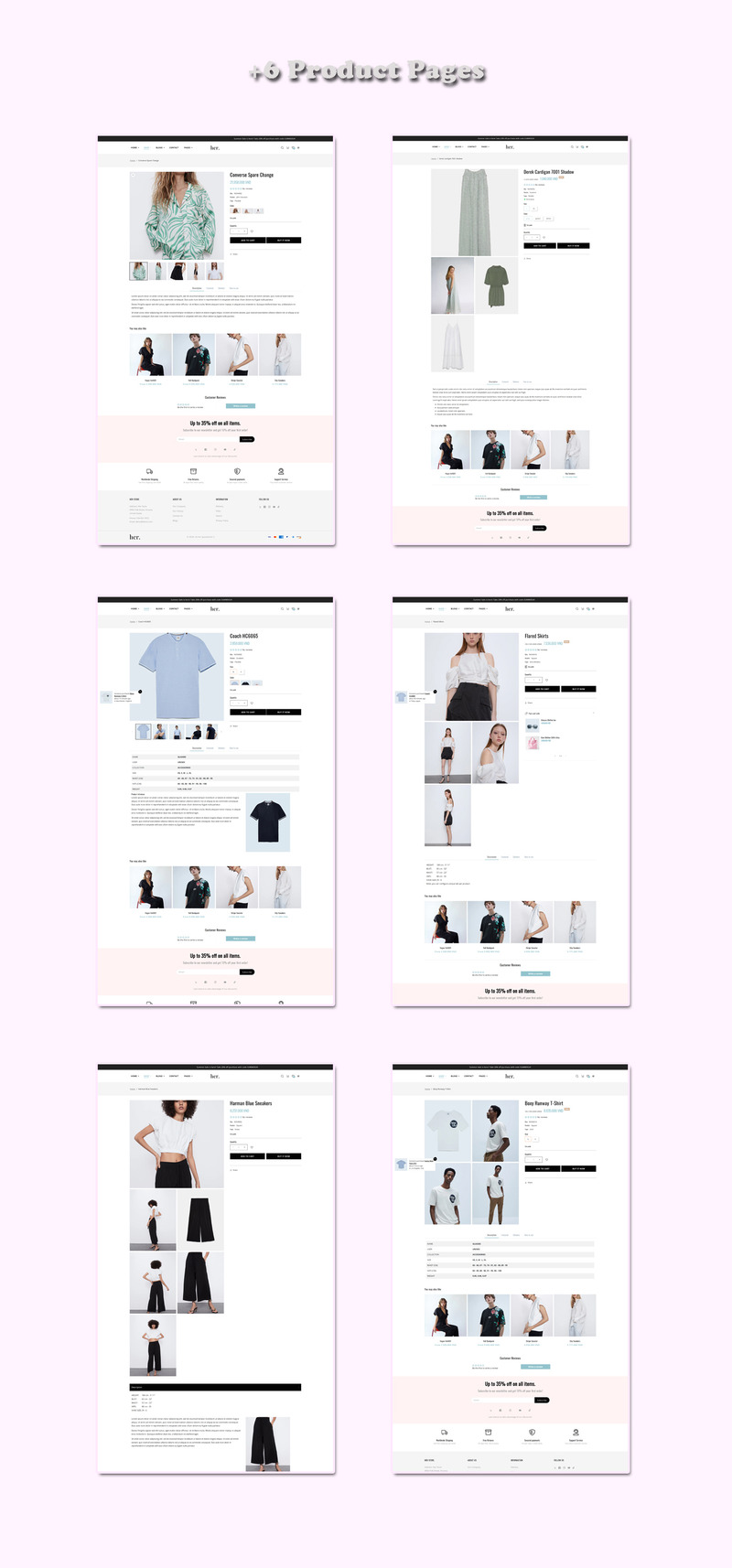 Her Fashion Store - 多用途响应式 Shopify 主题